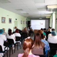 Ведущий специалист МОНИИАГ, д.м.н. Гурьева В.М. провела тренинг для врачей Сургутского клинического перинатального центра
