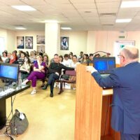 Профессор С.Р.Мравян выступил перед врачами Саратовского областного ПЦ.